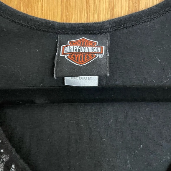 Harley Davidson Tank Top “In Harley Davidson We Trust” Sturgis SD Shirt Size Med - Picture 8 of 8